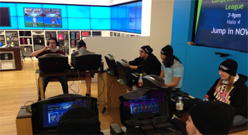ECA Chapter's Game Night at the Microsoft store
